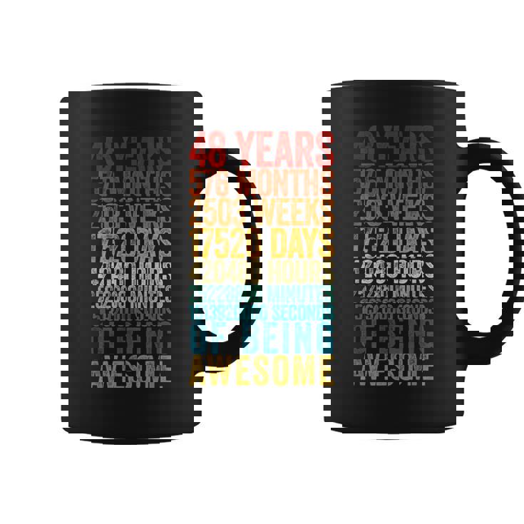 面白い48歳の誕生日シャツ オールドメーター 面白い48歳ギフト コーヒーマグ