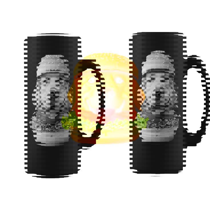 面白いtシャツ ゴールデンレトリバー 犬 ハンバーガー メンズ グッズ かわいい おもしろ 面白い 服 ネタ コーヒーマグ