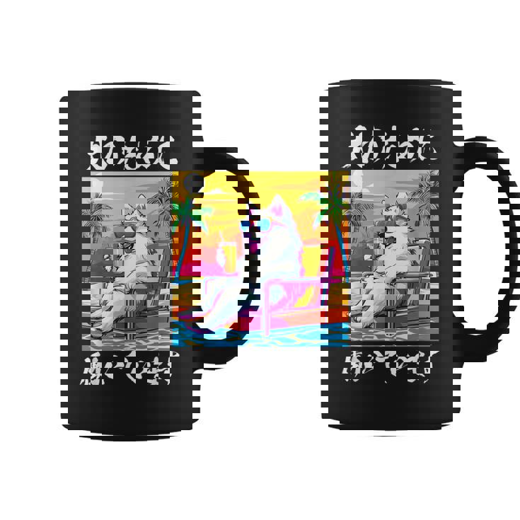 面白いtシャツ サモエド 犬 イヌ わんこ メンズ 犬好き グッズ おもしろ 面白い 服 ネタ わんこ コーヒーマグ