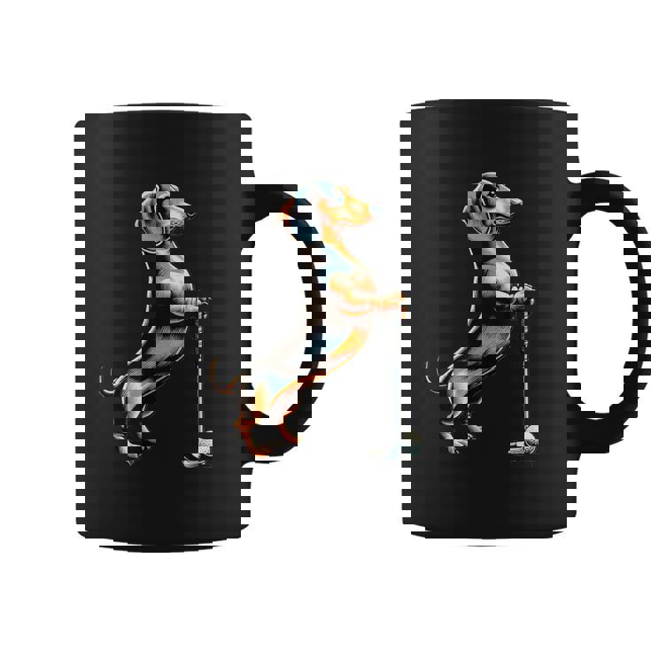 面白いtシャツ ダックスフンド ゴルフ イヌ メンズ 犬好き グッズ かわいい おもしろ 面白い 服 ネタ コーヒーマグ