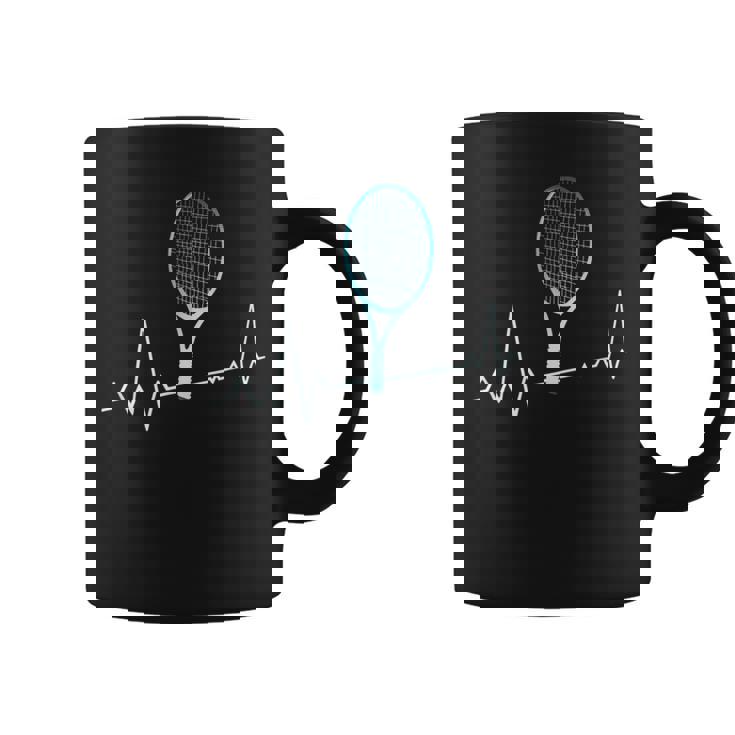 面白いtシャツ テニス おもしろ 服 ネタ メンズ テニス部 おもしろグッズ 大人 子供 心拍 ハートビート コーヒーマグ