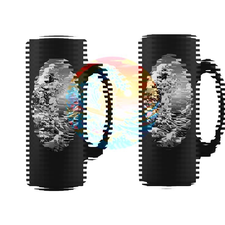 面白いtシャツ トイプードル イヌ メンズ 犬好き グッズ かわいい おもしろ 面白い 服 ネタ サーフィン コーヒーマグ