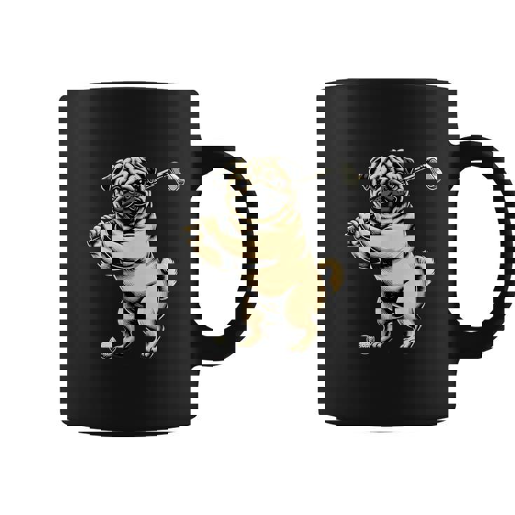 面白いtシャツ パグ ゴルフ イヌ わんこ メンズ 犬好き グッズ かわいい おもしろ 面白い 服 ネタ コーヒーマグ