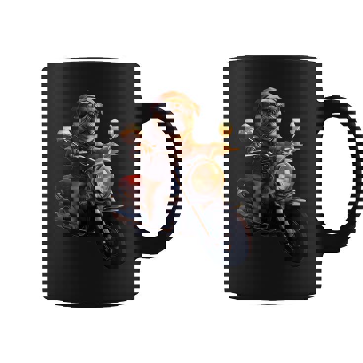 面白いtシャツ パグ バイク イヌ メンズ 犬好き グッズ かわいい おもしろ 面白い 服 ネタ コーヒーマグ