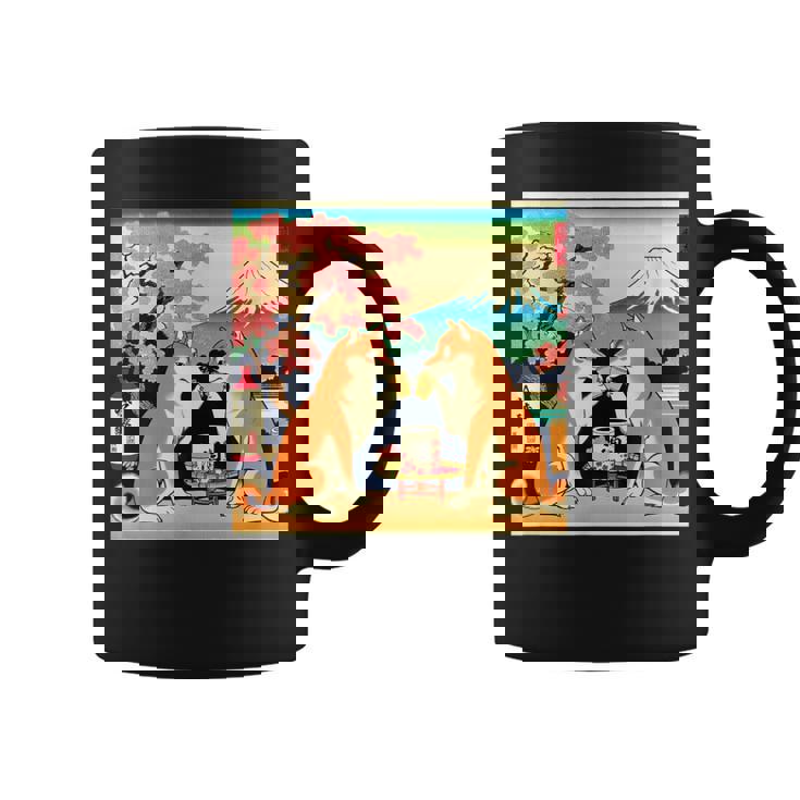 面白いtシャツ 柴犬 酒イヌ わんこ メンズ 犬好き グッズ かわいい おもしろ 面白い 服 ネタ 浮世絵 コーヒーマグ