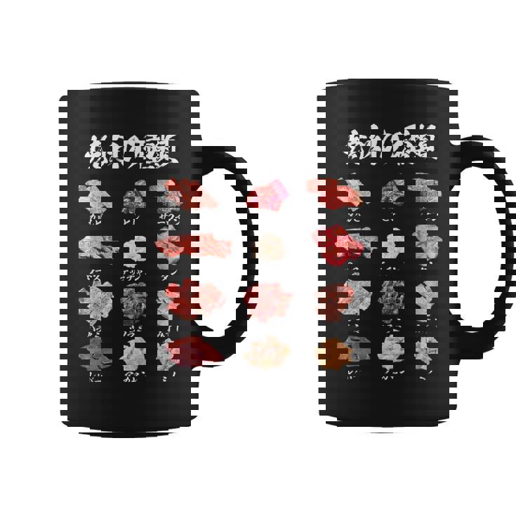 面白いtシャツ 焼肉 肉 種類 文字入り メンズ おもしろ 面白い 服 おもしろグッズ 文字tシャツ ネタ バーベキュー コーヒーマグ