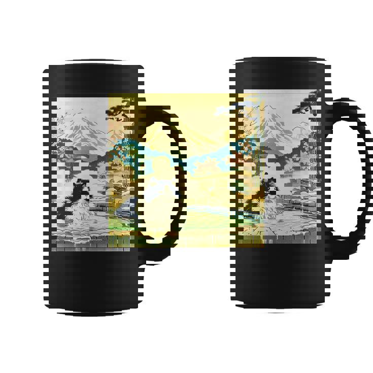 面白いtシャツ 猫 ネコ 温泉 メンズ 猫好き グッズ おもしろ 面白い 服 ネタ 猫の下僕 浮世絵 コーヒーマグ