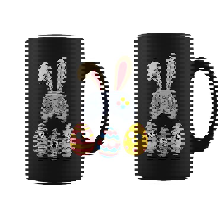 面白いイースタービデオゲームコントローラーと卵 コーヒーマグ