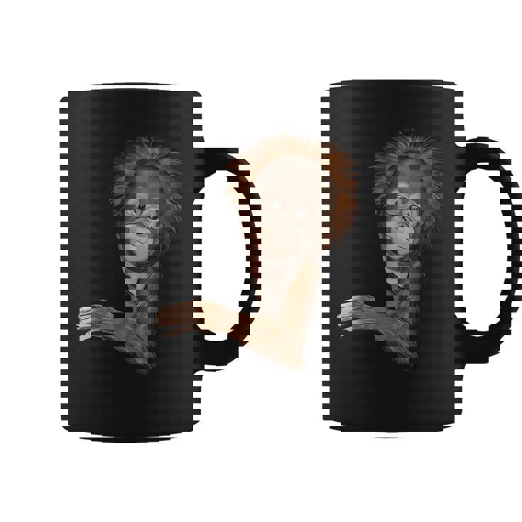 面白いオランウータン コーヒーマグ