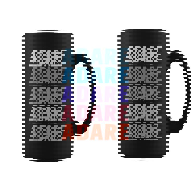面白いギフトネーム Adare 名前入り コーヒーマグ