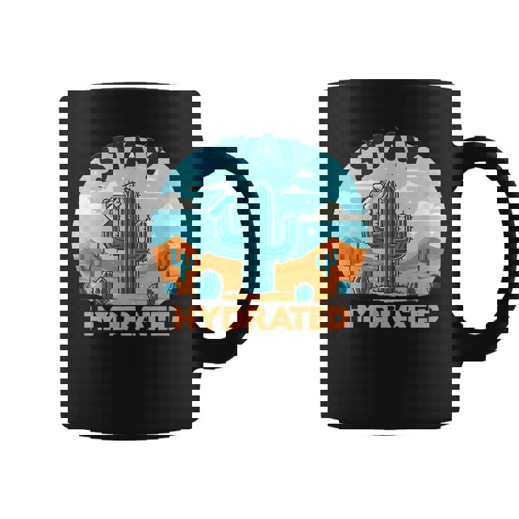 面白いサボテンの水やり-水分補給 コーヒーマグ