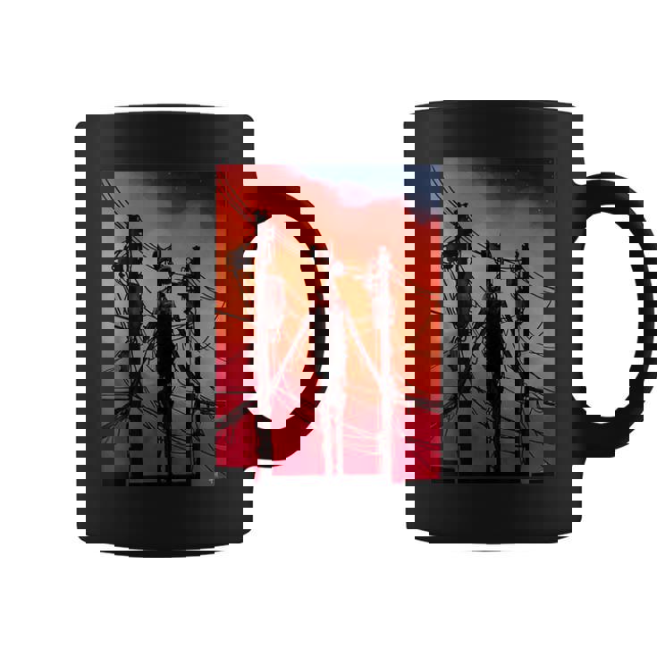 面白いダビングサイレンヘッド ヴィンテージミームキャラクター キッズギフト コーヒーマグ