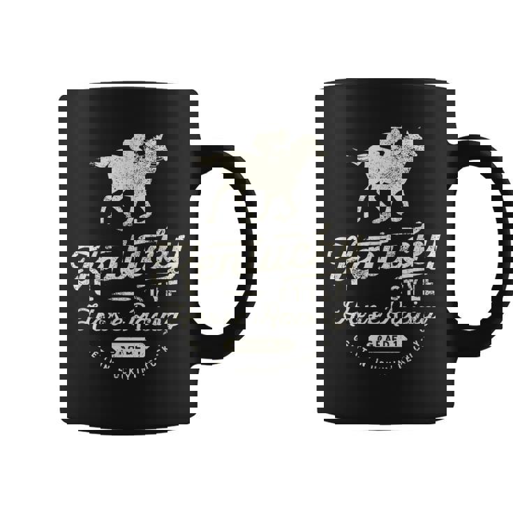 面白いダービーデー、ケンタッキースタイルの競馬 コーヒーマグ