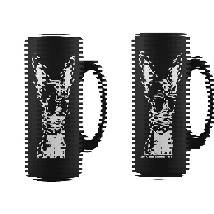 面白いチワワ サングラス チワワ コーヒーマグ