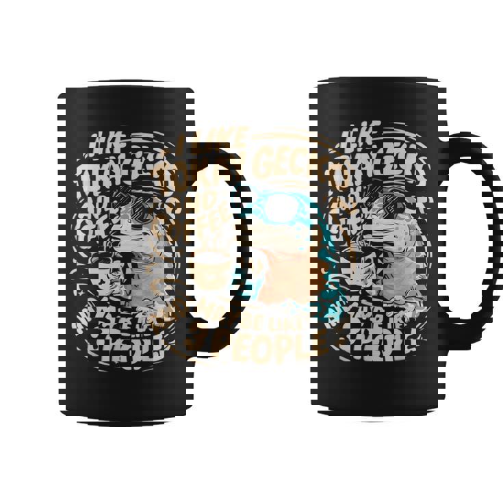 面白いトッケイヤモリの飼い主が爬虫類のトカゲを言う コーヒーマグ