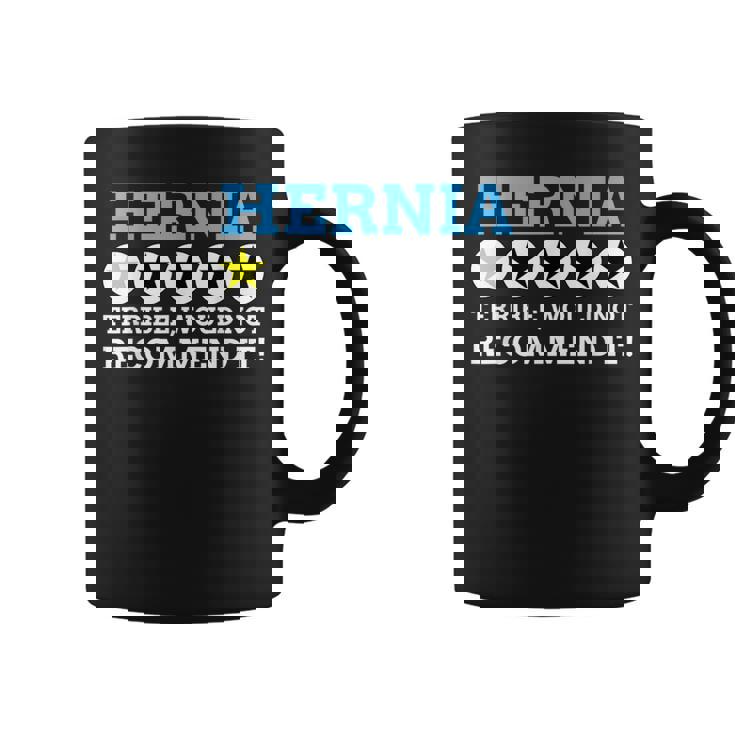 面白いヘルニア コーヒーマグ