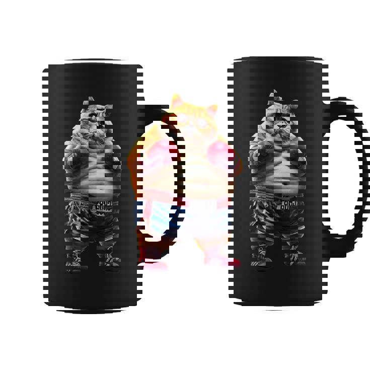 面白いボクシング ジム ワークアウト 猫 ボクシング グローブ アニメ ミーム コーヒーマグ