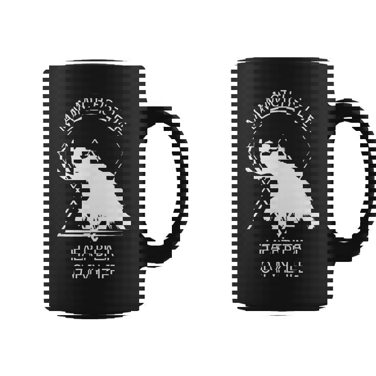 面白いマムート石器時代の氷河期デザイン 先史時代のデザイン コーヒーマグ