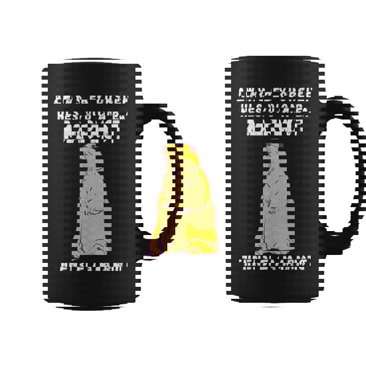 面白いマーモットヴィンテージ面白いことわざマーモット愛好家ジョーク コーヒーマグ