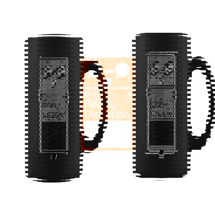 面白いリアリティディストーションエフェクトペダル コーヒーマグ