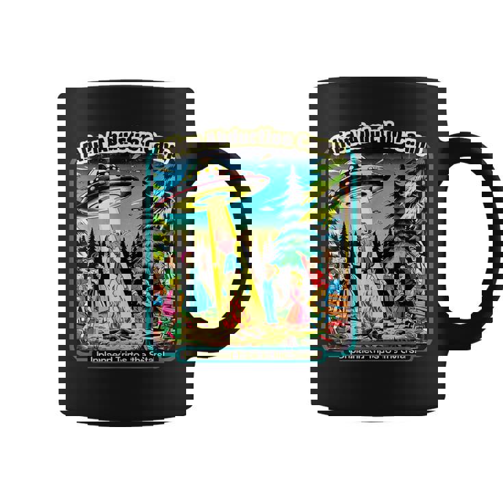 面白いヴィンテージエイリアン誘拐キャンプ Ufoエイリアン コーヒーマグ