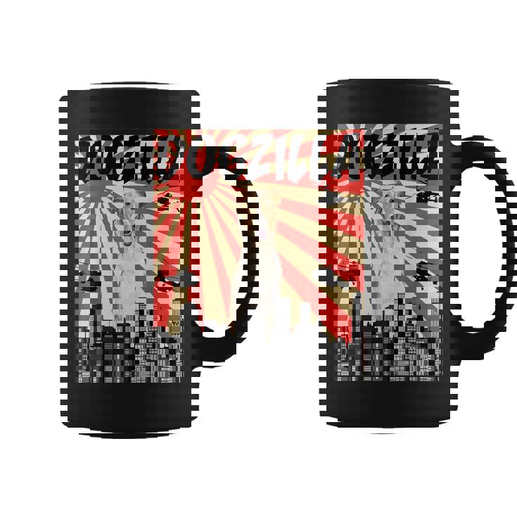 面白い犬 ボルゾイ コーヒーマグ