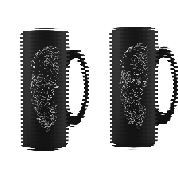 面白い犬アメリカンコッカースパニエル コーヒーマグ