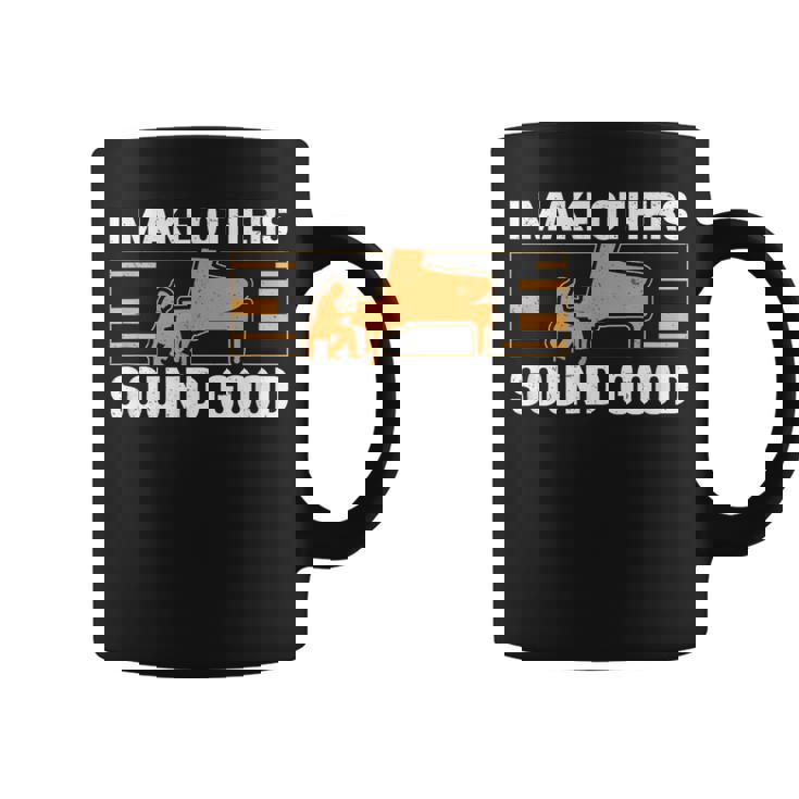 面白い音楽伴奏者 I Make Othersound Good Accompany コーヒーマグ