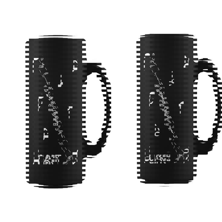 音符クラリネット コーヒーマグ