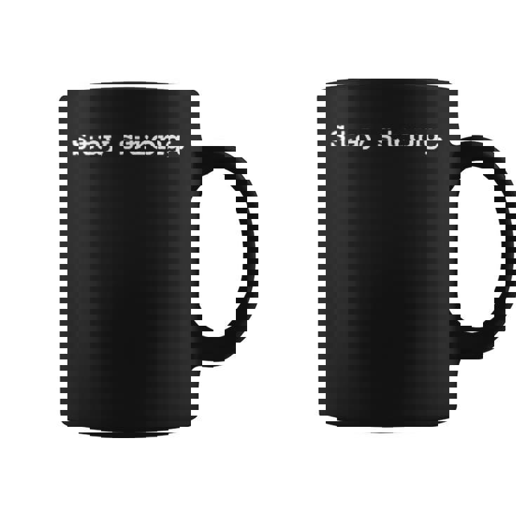 頑張れ。ポジティブなエンパワーメントフレーズ コーヒーマグ