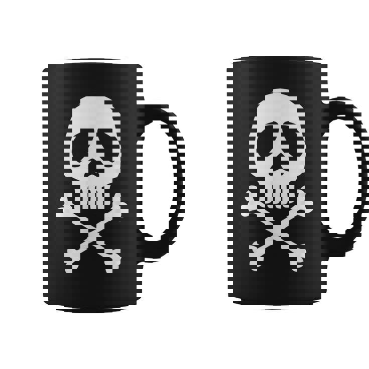 頭蓋骨、宇宙海賊、船長、パーティー、ハロウィーン、カーニバル コーヒーマグ