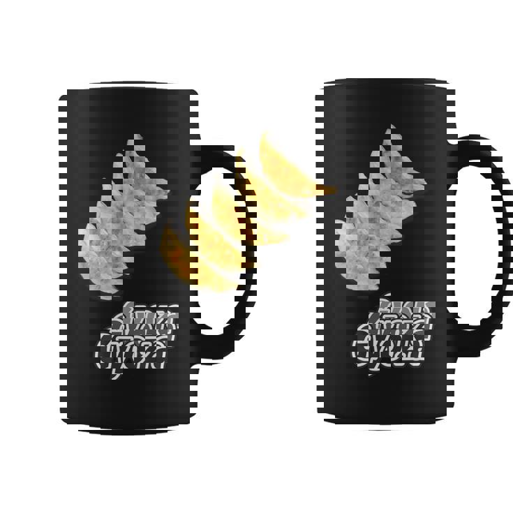 餃子 ぎょうざ Gyoza【中華 Okazu】ご飯タイム【変なtシャツ屋さん】面白い ポップ デザイン イラスト コーヒーマグ