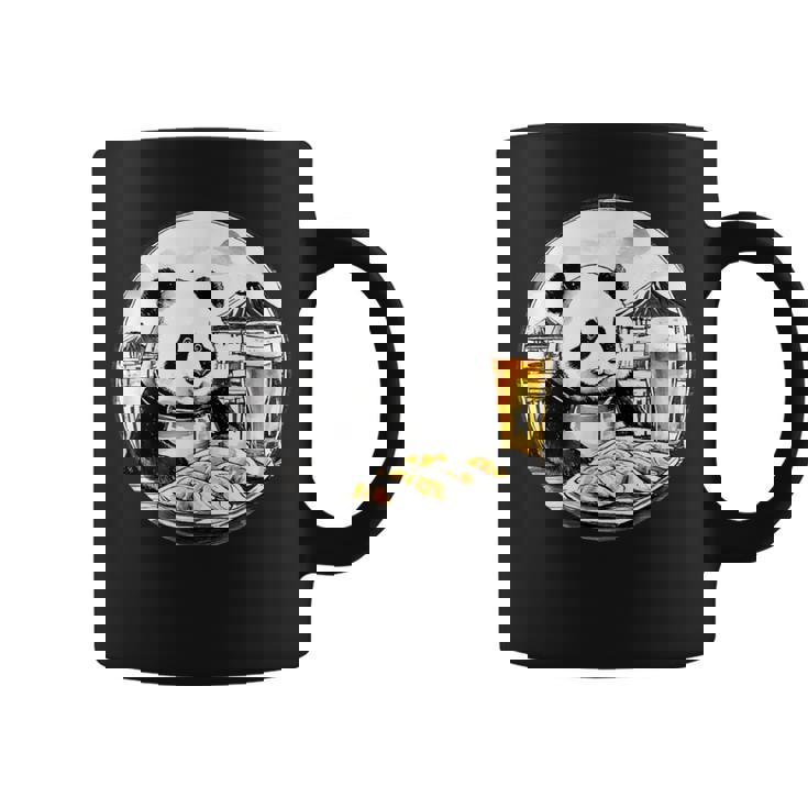 餃子 パンダ おもしろ 面白い ギョーザ ビール 和風 コーヒーマグ