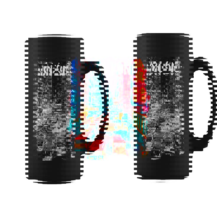 香港のお土産-夜の香港 コーヒーマグ