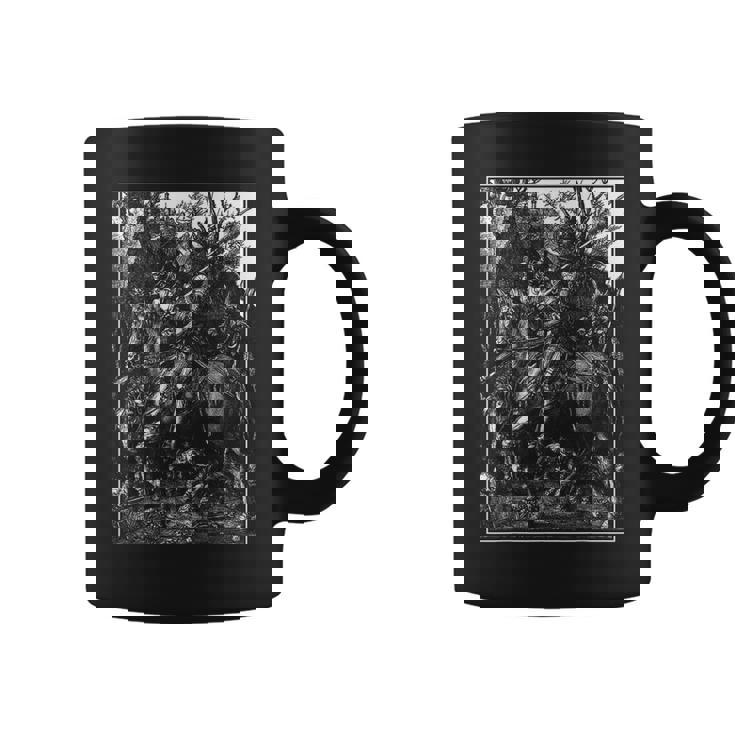 騎士、死と悪魔 1513 アルブレヒト・デューラー 銅彫刻 コーヒーマグ