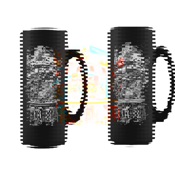 鮮やかな東京ラーメン屋 日本食好き カワイイオタク コーヒーマグ