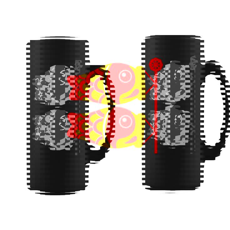 鯉 鯉 漢字 鯉のぼり 旗 コーヒーマグ