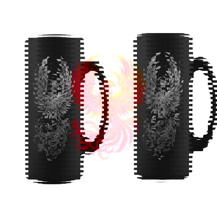 鳳凰 神話 鳥 ライズ 若返り 火の鳥 コーヒーマグ