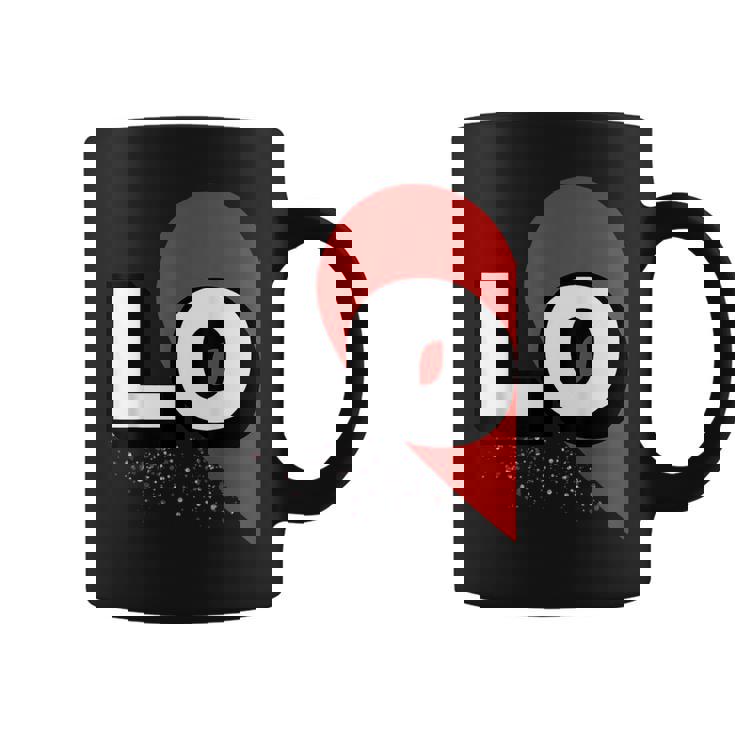 ２人で着るとハートが出来る Loveの文字になる 「Lo」カップル 恋人 コーヒーマグ