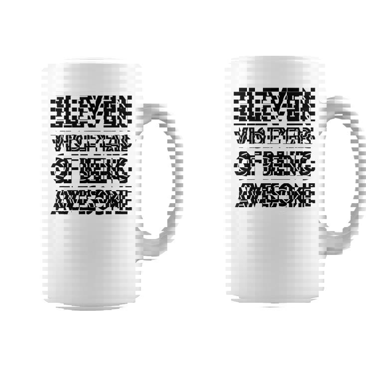 11歳の誕生日シャツギフト年齢11歳男の子女の子 コーヒーマグ