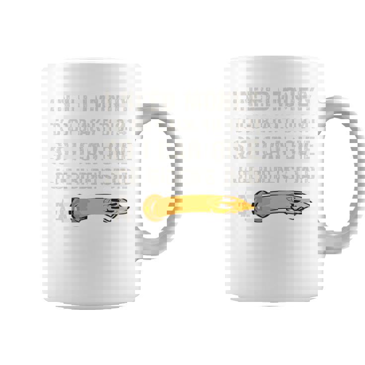 1941 年に戻るにはお金が必要 アンチ ジョー バイデン On Back 長袖tシャツ コーヒーマグ