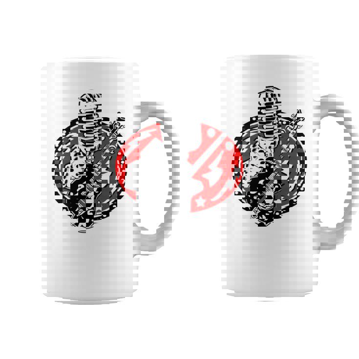 50年代ロカビリー ロックンロール ダンスパーティー レトロ 60年代音楽 長袖tシャツ コーヒーマグ