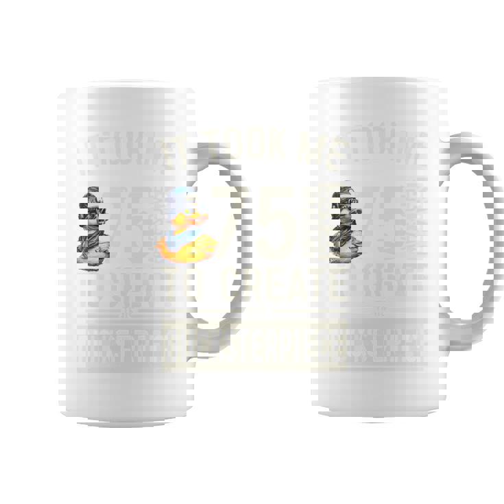 75歳の誕生日ダックスターピースtシャツ ユニークなダック愛好家 75歳 長袖tシャツ コーヒーマグ