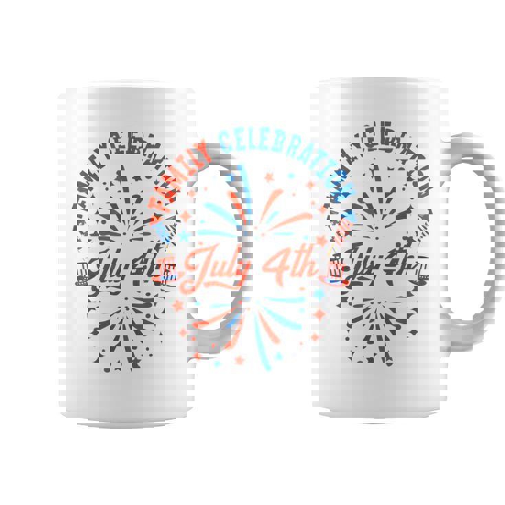 7月4日 家族祝 2024 おそろい ファミリー レトロ コーヒーマグ