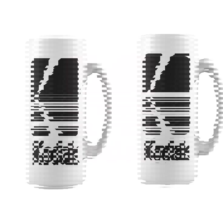 80年代ヴィンテージコダックロゴ ブラック コーヒーマグ