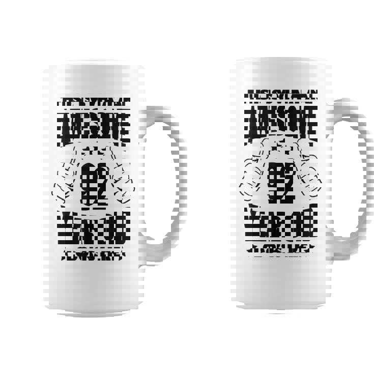 92歳の誕生日 女性 男性 素晴らしい92歳のおばあちゃん コーヒーマグ