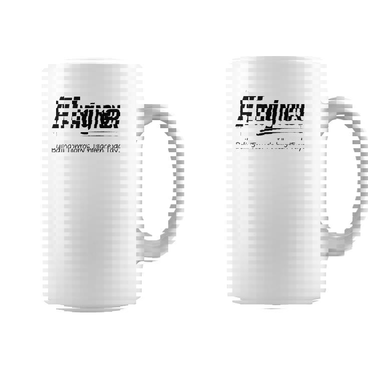 Aiエンジニアが今日の明日の知性を構築 コーヒーマグ