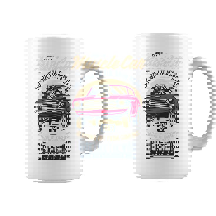 American Muscle Cars レトロカー愛好家用 コーヒーマグ