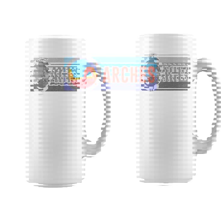 Arches National Park ヴィンテージ ユタtシャツ コーヒーマグ