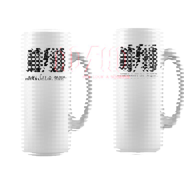 Ashdがadhdハイウェイをヘイルック・ア・リスに贈るおもしろいadhd コーヒーマグ